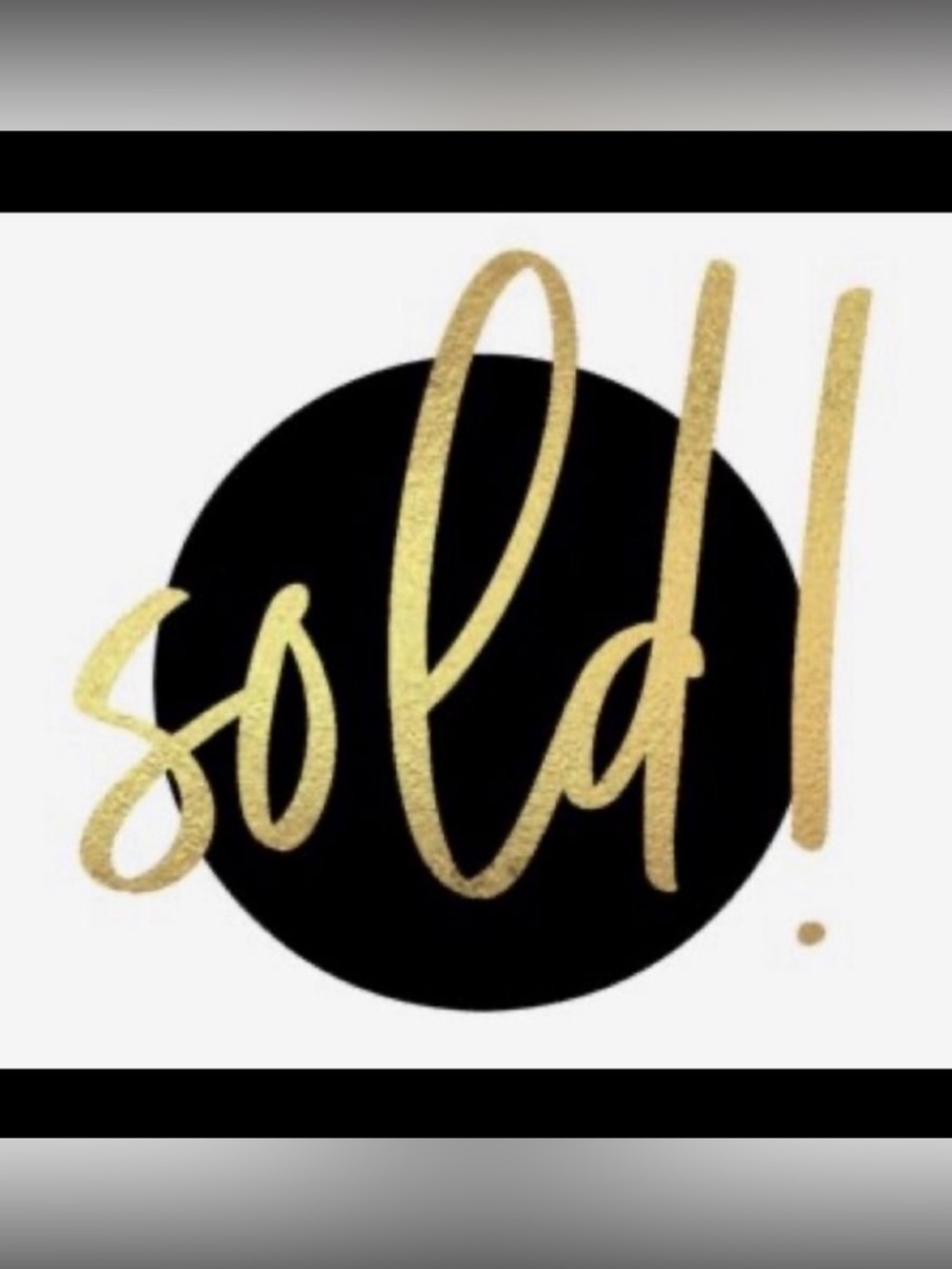 SOLD SOLD